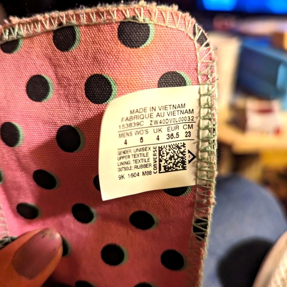 Marilyn Monroe Taylor Chucks Andy Warhol Converse - Picture 3 of 3